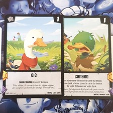 CARTE WANKUL BATTLE OIE C75 ET CANARD C 76 LAINK ET TERRACID WANKIL S3
