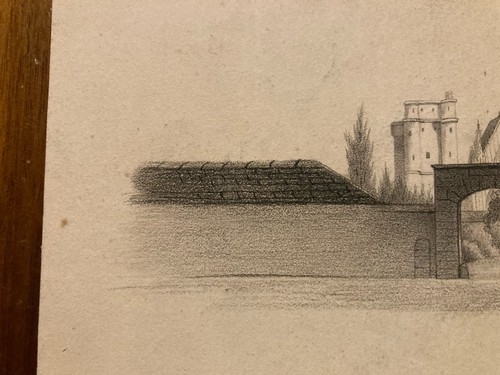 Très beau dessin xixe 1830 - beau,