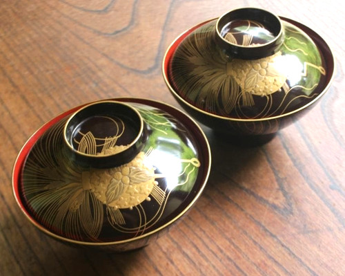 Bol soupe japonais bois - bol, à