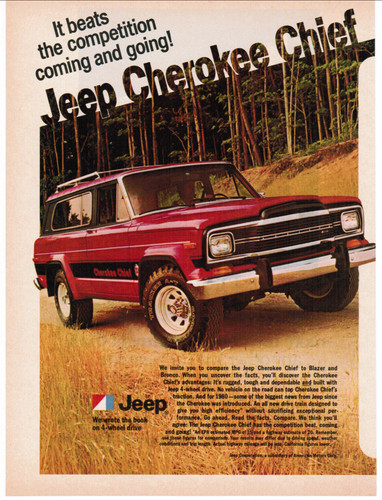 Jeep cherokee chief - jeep, suv