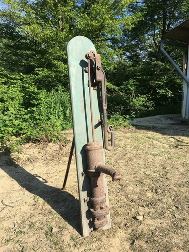 Pompe eau 19ème siècle - du,