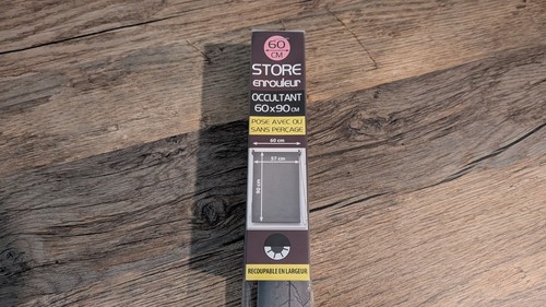 Store enrouleur occultant - occultant, gris
