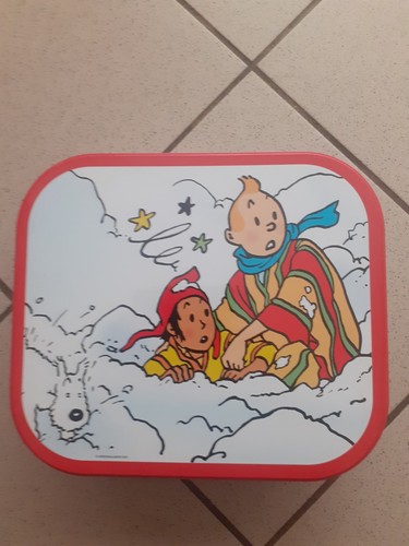 Tintin boite gateaux en - , de
