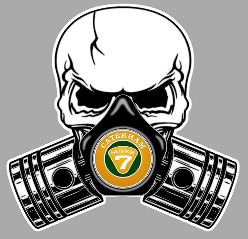 Caterham super pistons skull - caterham, 7