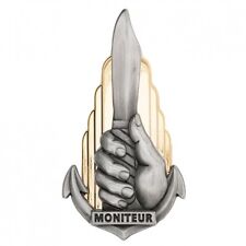 VERITABLE INSIGNE BREVET MONITEUR TIOR ARMEE PARA LEGION CAC MILITAIRE
