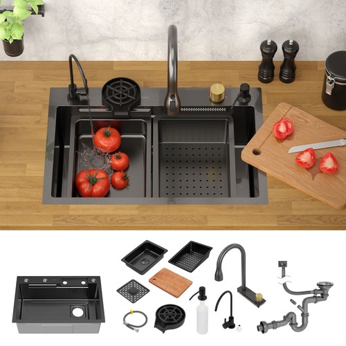 évier cuisine anthracite - Évier,