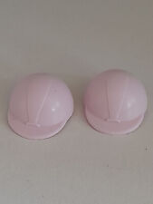 Playmobil Lot of 2 Pink Bomb for Rider Horse Riding Equestrian Center
