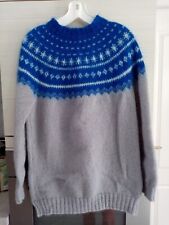 PULL MOHAIR tricot FAIT MAIN