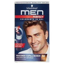 SCHWARZKOPF Perfect Men 50 colorant en Gel - Chtain Clair Naturel