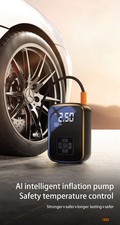 Compresseur Air Électrique Sans Fil - Gonfleur Pneu Voiture Moto Vélo