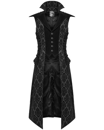Gilet velours damassé - gilet,