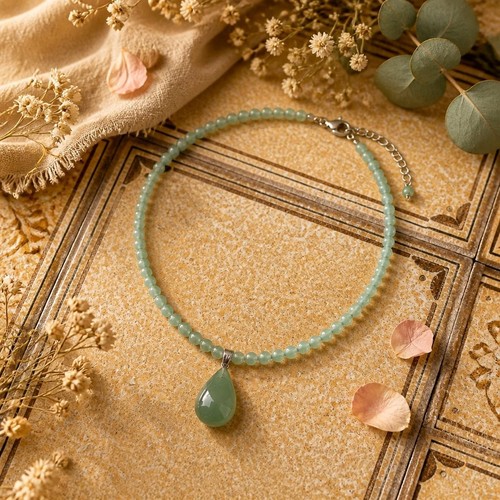 Collier pierre aventurine