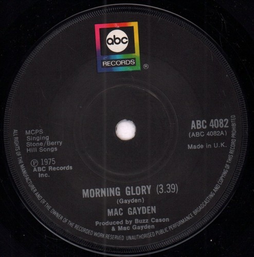 Mac gayden morning - morning, glory