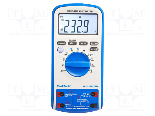 Peaktech 3415 multimètre - p-3415,