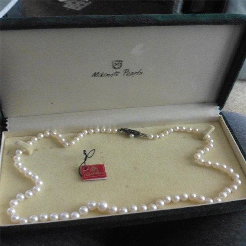 Mikimoto cultured white round - mikimoto,
