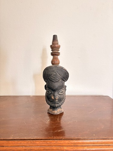 Ancien sculpture fourneau pipe - fourneau,