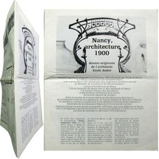 Nancy architecture 1900 Dessin