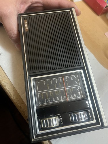 Philips radio vintage retro - radio,