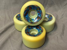 Vtg NOS Santa Cruz OJ II Team Riders 61mm 95a Wheels Original Skate 80's Natas