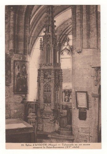 Cpa avioth l église - cpa,