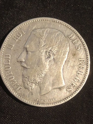 Francs argent belges - 5,
