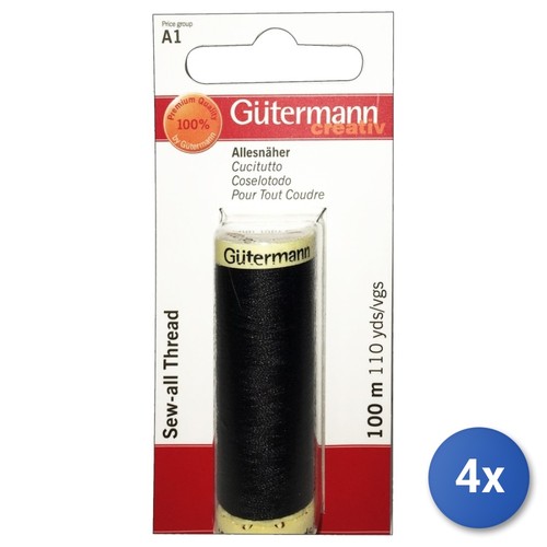 Bobine 100m gutermann - 4x,