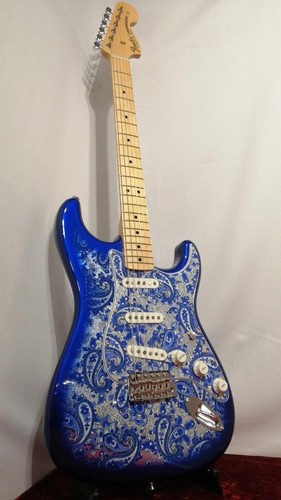 Fender ltd strat - strat, indigo