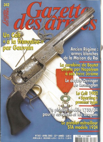 Gazette des armes 342 colt - des, n°342