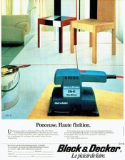 1984 Black & Decker ADVERTISING ADVERTISING 0217 Sanding Machine DN41
