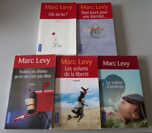 Lot cinq livres marc levy - lot,