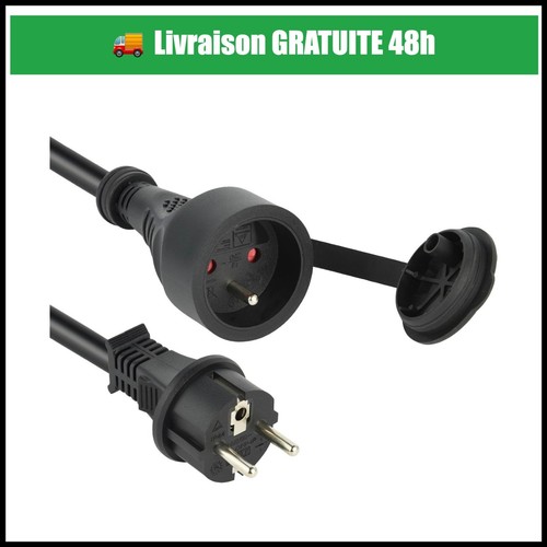 Rallonge électrique étanche
