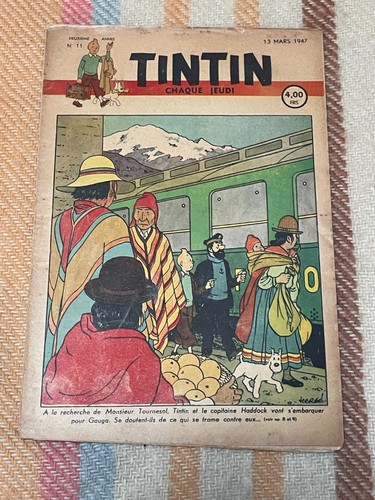 Journal tintin belge - journal, (1947)