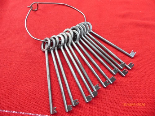 Lot clef cle fer forge - en,