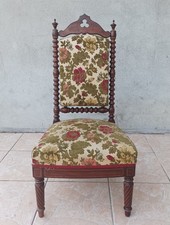 Prie Dieu Louis XIII en acajou