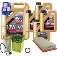 MANN-FILTER Inspection Set 9 L LIQUI MOLY 10W-40 Pour Mercedes-Benz SL 350