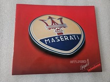 ≃ 1987 Brochure MASERATI Biturbo i Spyder : catalogue de 16 p. en italien