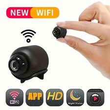 ✅Mini caméra de sécurité intérieure 1080P HD WiFi, parfaite pour la surveillance