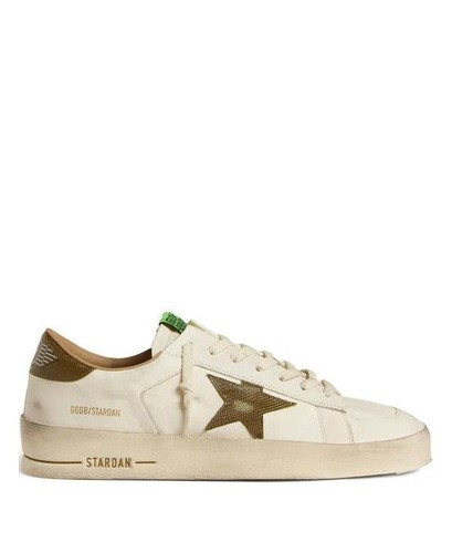 Golden goose bottines cuir - golden,