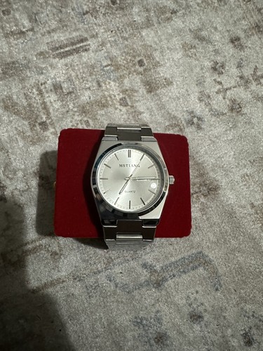 Montre argenté aiguille - montre,