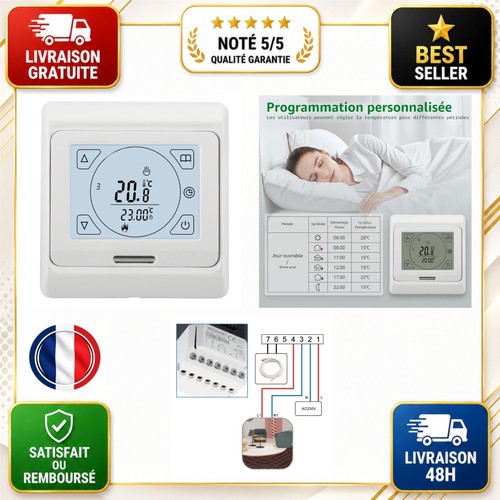 Thermostat chauffage sol - thermostat,