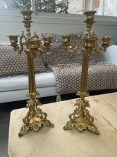 Ancienne paire bougeoir