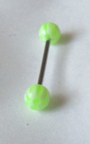 Piercing langue barbell 19 - piercing,