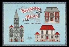 GORGEOUS BLOCKS circa 1920 - 30 / antique architecture game