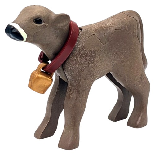 Playmobil veau gris vache