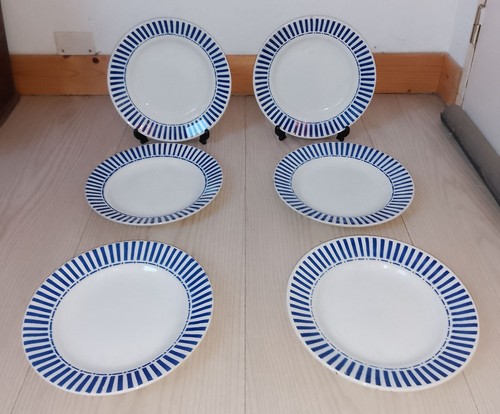 Assiettes anciennes creil et - assiettes,