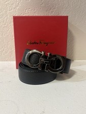 Salvatore Ferragamo Men's Leather Reversible Belt size 34-36