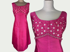 Robe de soirée rose vintage