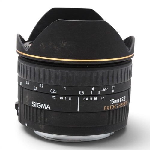 Objectif fisheye sigma - sigma, af