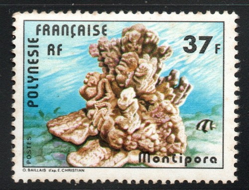 Timbre polynesie francaise - timbre, de