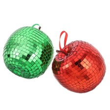  Lot de 2 boules disco